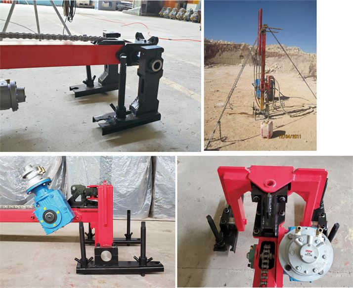 Details of the dth drilling machine